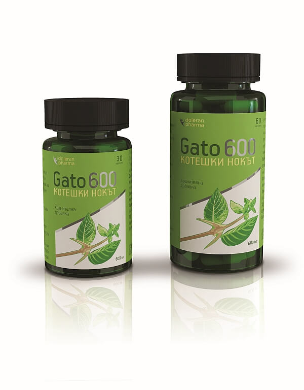 Гато 600 - Котешки нокът капсули x 30/60